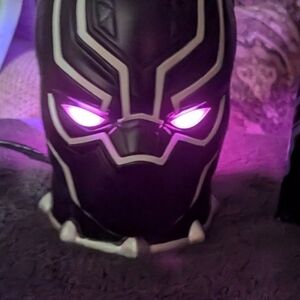 Marvel Black Panther Candle Holder - Black and Purple